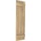 Ekena Millwork Americraft 4-Board, 2 Batten Exterior Real Wood Joined Board-n-Batten Shutters, ARW101BB414X46UNH, PR ARW101BB414X46UNH - alternate 4